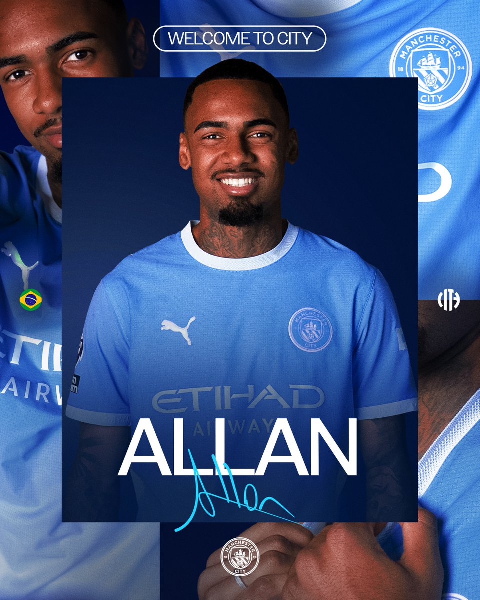 ManCity's tweet photo. Welcome to City, Allan 🩵 https://t.co/3UNqwzZkiA