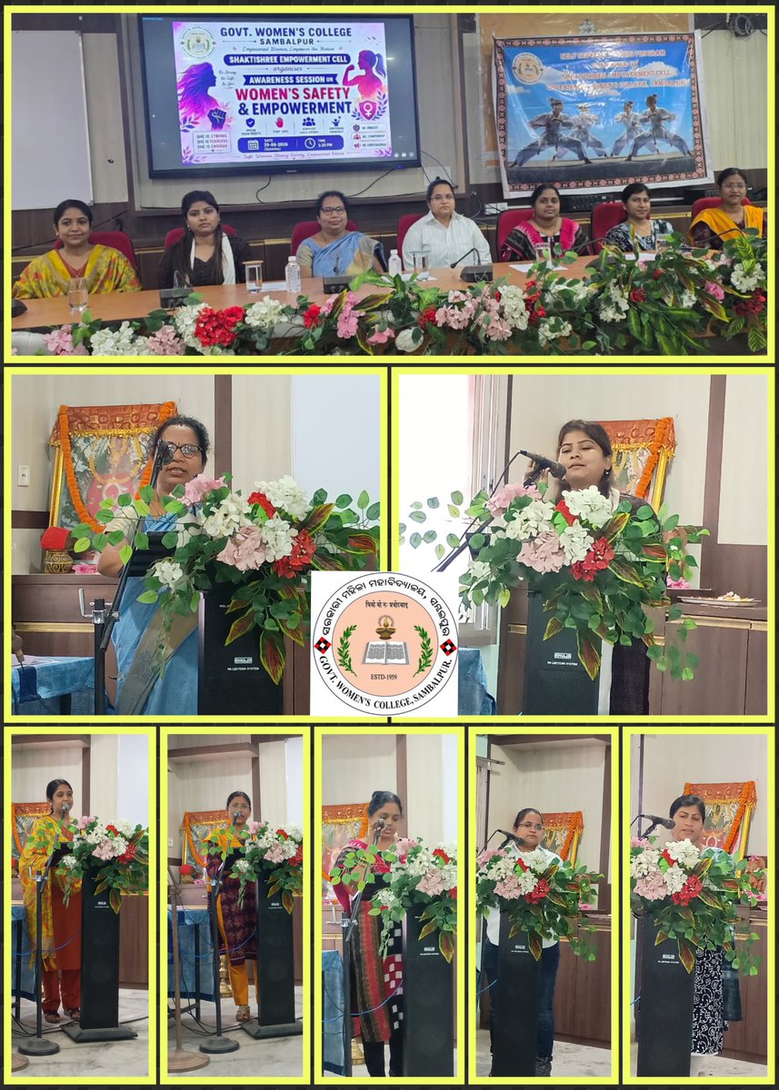 gwcsbp's tweet photo. ସମ୍ବଲପୁର ମହିଳା ମହାବିଦ୍ୟାଳୟରେ ସପ୍ତାହ ବ୍ୟାପି ଆତ୍ମରକ୍ଷା କୌଶଳ ପ୍ରଶିକ୍ଷଣ ଶିବିର ଉଦ୍‌ଯାପିତ

ସମ୍ବଲପୁର, ତା. ୨୯.୦୮. ୨୦୨୬
ସମ୍ବଲପୁର ସରକାରୀ ମହିଳା ମହାବିଦ୍ୟାଳୟର ସପ୍ତାହ ବ୍ୟାପି ଆତ୍ମରକ୍ଷା ପ୍ରଶିକ୍ଷଣ କୌଶଳ ଶିବିର ଅଗଷ୍ଟ ୨୨ରେ  ଉଦ୍‌ଘାଟିତ ହୋଇ  ୨୯ ଅଗଷ୍ଟରେ ଉଦ୍‌ଯାପିତ ହୋଇଯାଇଛି  । 
@DHE_Odisha https://t.co/GbJXKtMmrT