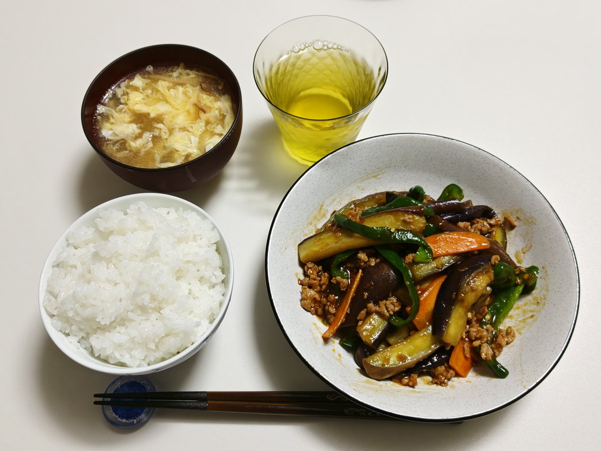 urashi_'s tweet photo. 本日は麻婆茄子なり🍆 https://t.co/O1Dp0lxThC