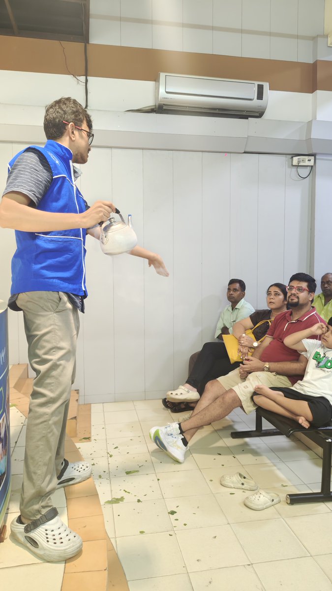 ScienceCityKol's tweet photo. 🔬✨ Science comes alive!
From fascinating experiments to surprising demonstrations, the Science Show makes learning fun, exciting and memorable. 🧪⚡
Come, experience the wonder of science! 🚀
#ScienceShow #ScienceCityKolkata #ScienceIsFun (1/2) https://t.co/C858RgMkhG