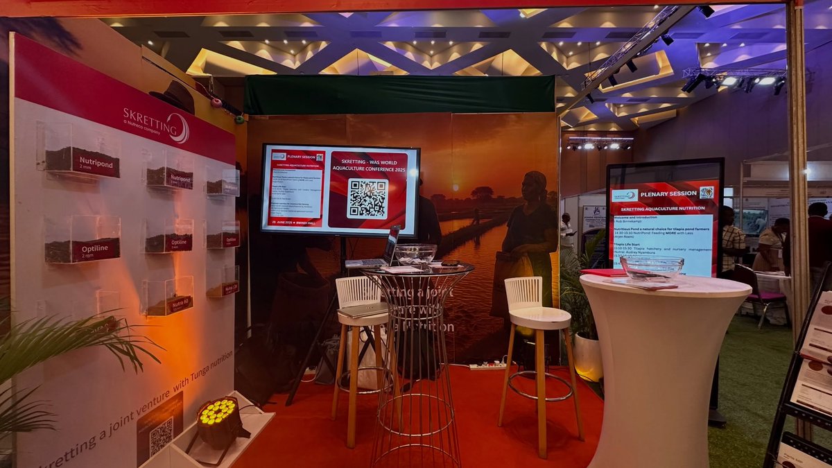 redgiantke's tweet photo. We executed a premium, high-impact expo setup for Skretting in Uganda to drive regional market presence. From structural design to final detailing, our cross-border experiential framework successfully converted trade show footprint. #ExperientialMarketing #Skretting #RedGiant https://t.co/OI7LPUJGcr