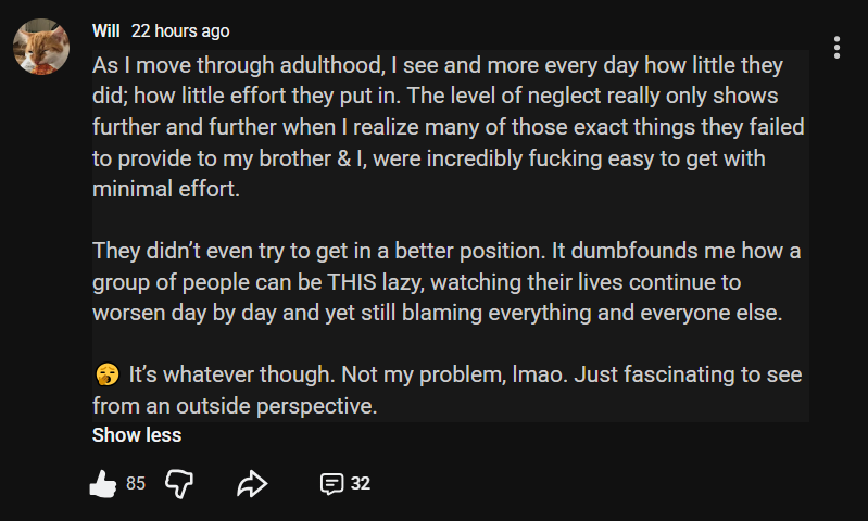 4WickCandle's tweet photo. Shanny's eldest, Will, is wise beyond his years.
I wish him and his brother all the best in their futures 🙏
#NotMyProblem
#LiveYourLife4You https://t.co/kTCgCUmTq2