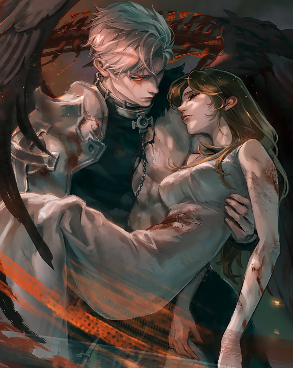 dopaprime's tweet photo. When the Angel Falls.

A mix of Sylus, Trinity Blood, and Lucifer🩸😇

#LoveandDeepspace  #秦彻 #QinChe #Sylus https://t.co/84U8Mdmdii