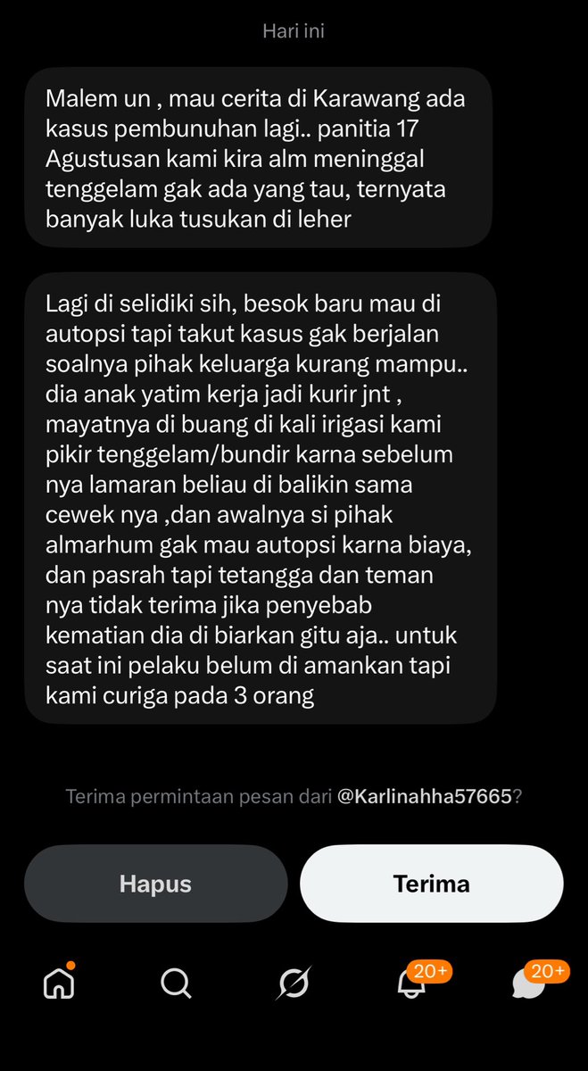unmagnetism's tweet photo. kasus ini udah masuk di media belum yaa https://t.co/bHN7vZS1E4