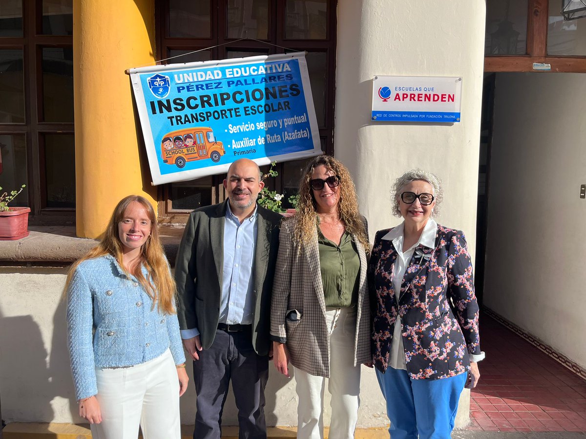 trilemaedu's tweet photo. La Fundación Trilema ha reforzado este mes de agosto su compromiso con la transformación educativa en Ecuador a través de una intensa y fructífera agenda de jornadas de formación y acompañamiento. @crisfe_colegios 

Noticia completa, en la web:
https://t.co/lbJg6je7mn https://t.co/Ye3hkt93tS