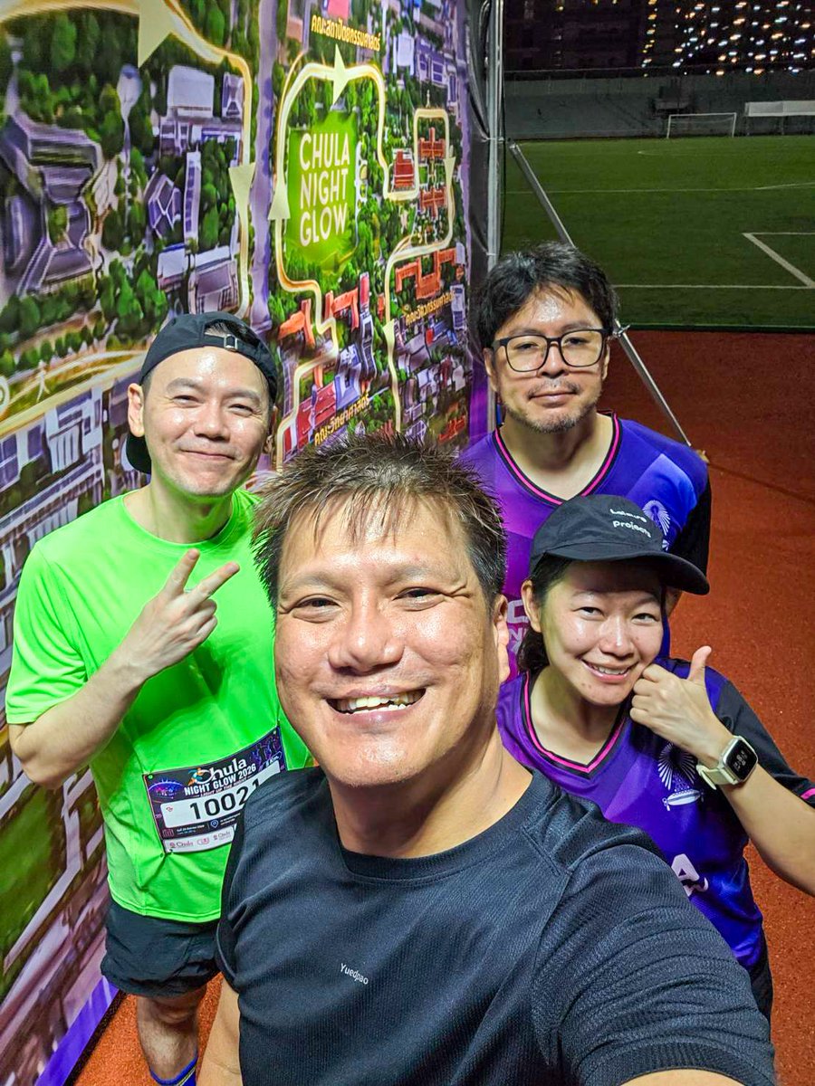 NinjaTooK's tweet photo. 🩷 ลุงตุ๊ก และ ผองเพื่อน ที่งาน CHULA NIGHT GLOW 2026 🫶 ดีใจที่ได้เจอกันครับ 🥰

#ChulaNightGlow2026
#ChulaNightGlow
#LightUpTheNight
#ศูนย์กีฬาแห่งจุฬาฯ
#จุฬาลงกรณ์มหาวิทยาลัย
#ChulalongkornUniversity
#tookkyrun https://t.co/0wSfqHFAy0