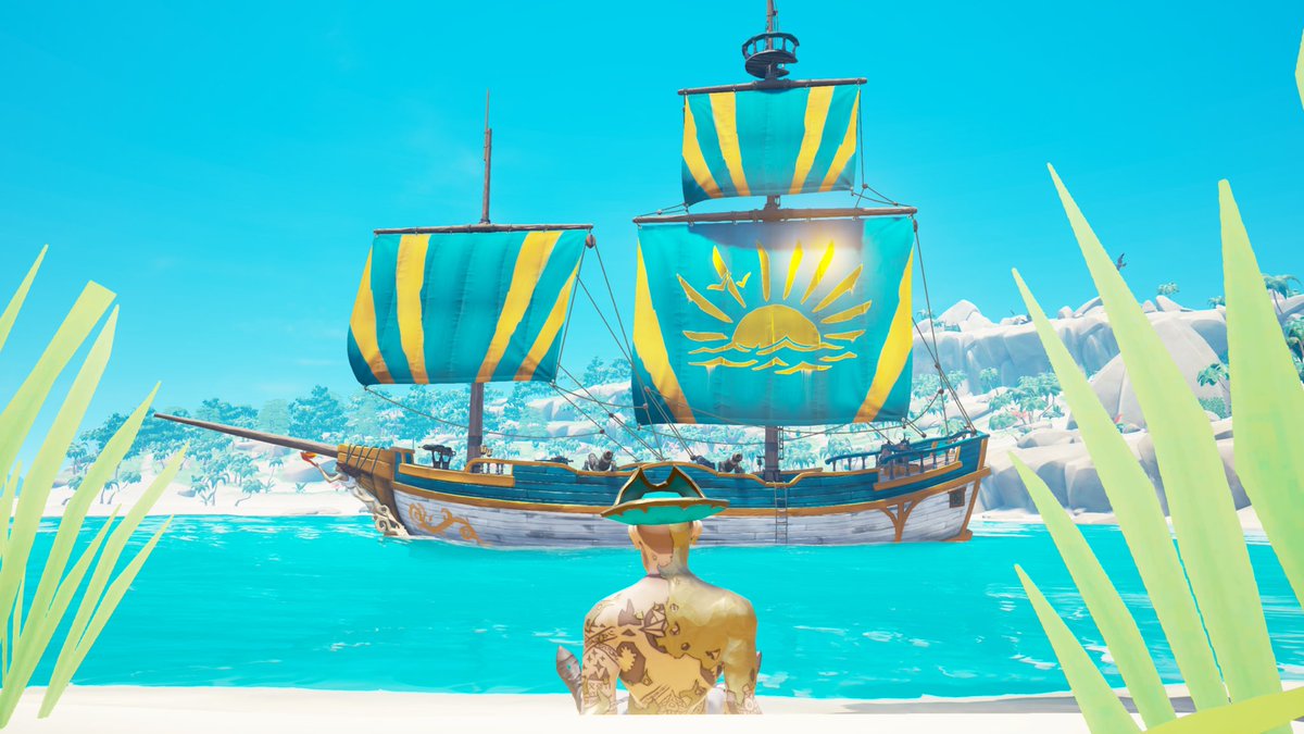 uqsxpm's tweet photo. I think it’s golden hour sails.

#SoTShot #SeaOfThieves https://t.co/0mtUjxURBy