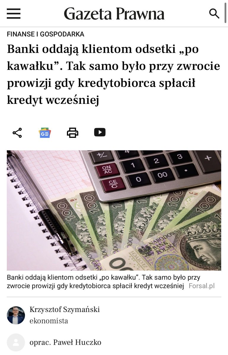 PawelWojcikVOT's tweet photo. Wygląda na to,że #banki próbują zjeść słonia po kawałku,licząc,że zwrot odsetek od prowizji rozwiąże problem #SKD. Nie rozwiąże. Bo naliczanie odsetek od kosztów nie jest samodzielnym deliktem. Wpływa na całą konstrukcję umowy kredytu,w tym CKK i RRSO,co wprowadza Klienta w błąd. https://t.co/VtZ5a1UJ4a