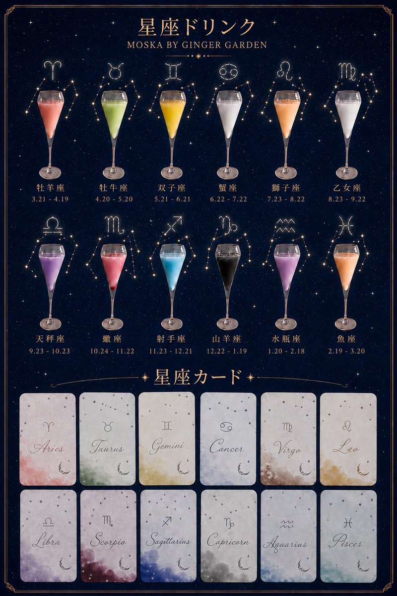 _GingerGarden_'s tweet photo. 🌙🌃 🌙🌃 🌙🌃 🌙🌃 🌙🌃 🌙🌃
．
🌠 明日 9/1 18:00～ ご予約START🌠
.
　　期間限定 🌙 9/11～10/10
   【 21時からの12星座パフェset🌙*·̩͙ 】
.
💫開催日
毎週  金曜日、土曜日
＋シルバーウィーク 9/18、19、20、21、22
🌙🌃 🌙🌃 🌙🌃 🌙🌃 🌙🌃 🌙🌃
予約🌙*ﾟhttps://t.co/P2tW5DlSTo
．
9月の夜パフェがご好評につき、18:30の回〝全日満席〟となりました🥹
そこで新たに
〈21:00〜〉のお席を増枠させて頂きます🩶 夜遅くから楽しむ、特別なご褒美パフェを大人な空間でお楽しみください...🌃