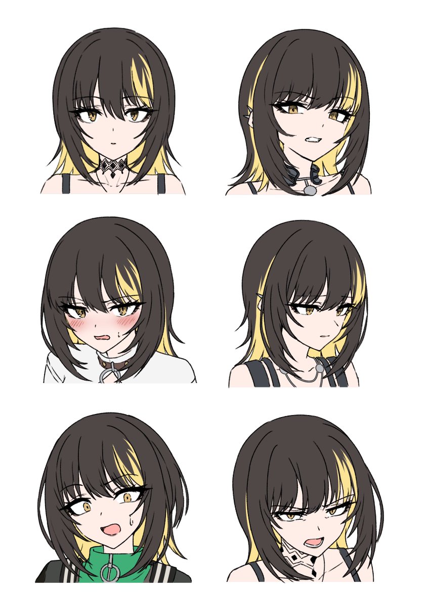Camellia_90's tweet photo. ルカちゃんで表情練習
二枚目はいろんな時期のにっこりルカちゃん https://t.co/FE6Emc4Vf2