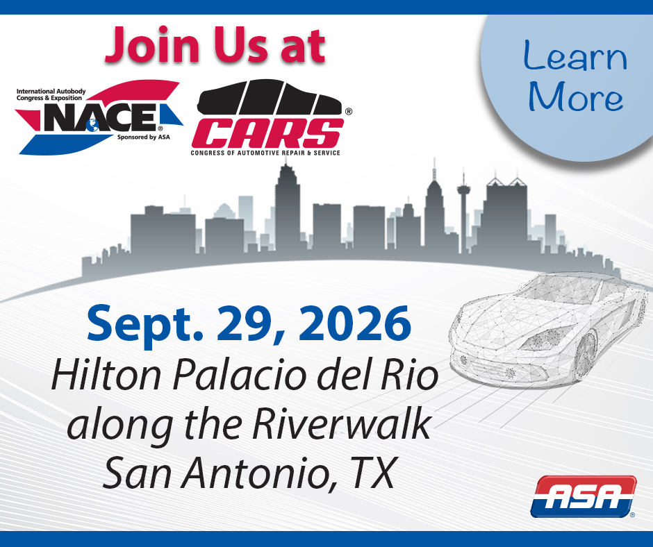 ASAshop's tweet photo. NACE & CARS - Sept. 29, 2026
The event will bring together respected speakers throughout the day.
INFO: https://t.co/LGSO004Ca0
REGISTER: https://t.co/5w4YmwWfsp
HIGHLIGHTS: https://t.co/omF9QoAmg5
E-newsletter: https://t.co/b77Cc6ESr1
#ASAshop #autorepairshop #autobodyshop https://t.co/fD4sWvH9lc