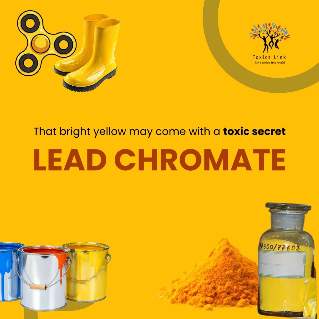 toxicslink's tweet photo. Everyday objects, from painted surfaces to toys, packaging and pencils, often get their vivid yellow, orange or red from lead chromate pigments. Stay tuned as we unpack how this affects our health in our upcoming posts.  
#lead #toxic #chemicals #toxicslink https://t.co/cKGZ2UfdUh