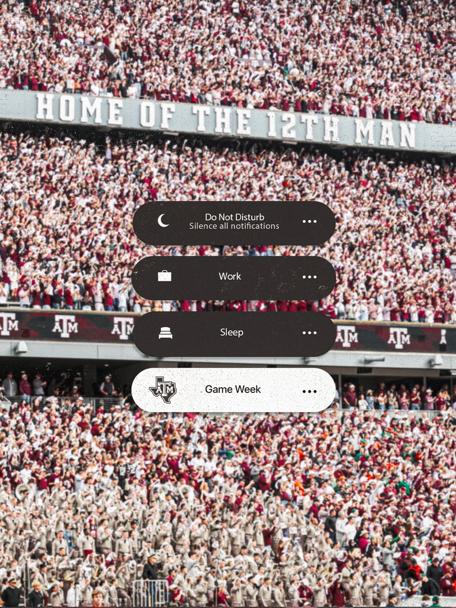 AggieFootball's tweet photo. Game Week Mode: ON https://t.co/q5aojW5Pvj