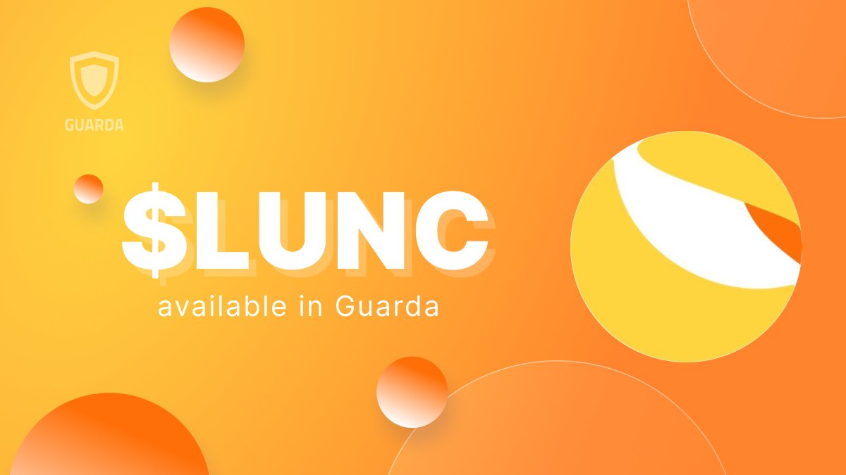 GuardaWallet's tweet photo. terra-luna:native has a new place to stay. 🌕

Luna Classic is supported in @GuardaWallet, giving the community a non-custodial way to store, send, receive, and manage terra-luna:native while keeping control of their private keys.

One wallet. Your keys. Your terra-luna:native.

Keep Luna Classic close in Guarda 🔗 https://t.co/4icotEH3Oe

#LUNC #LunaClassic #CryptoWallet