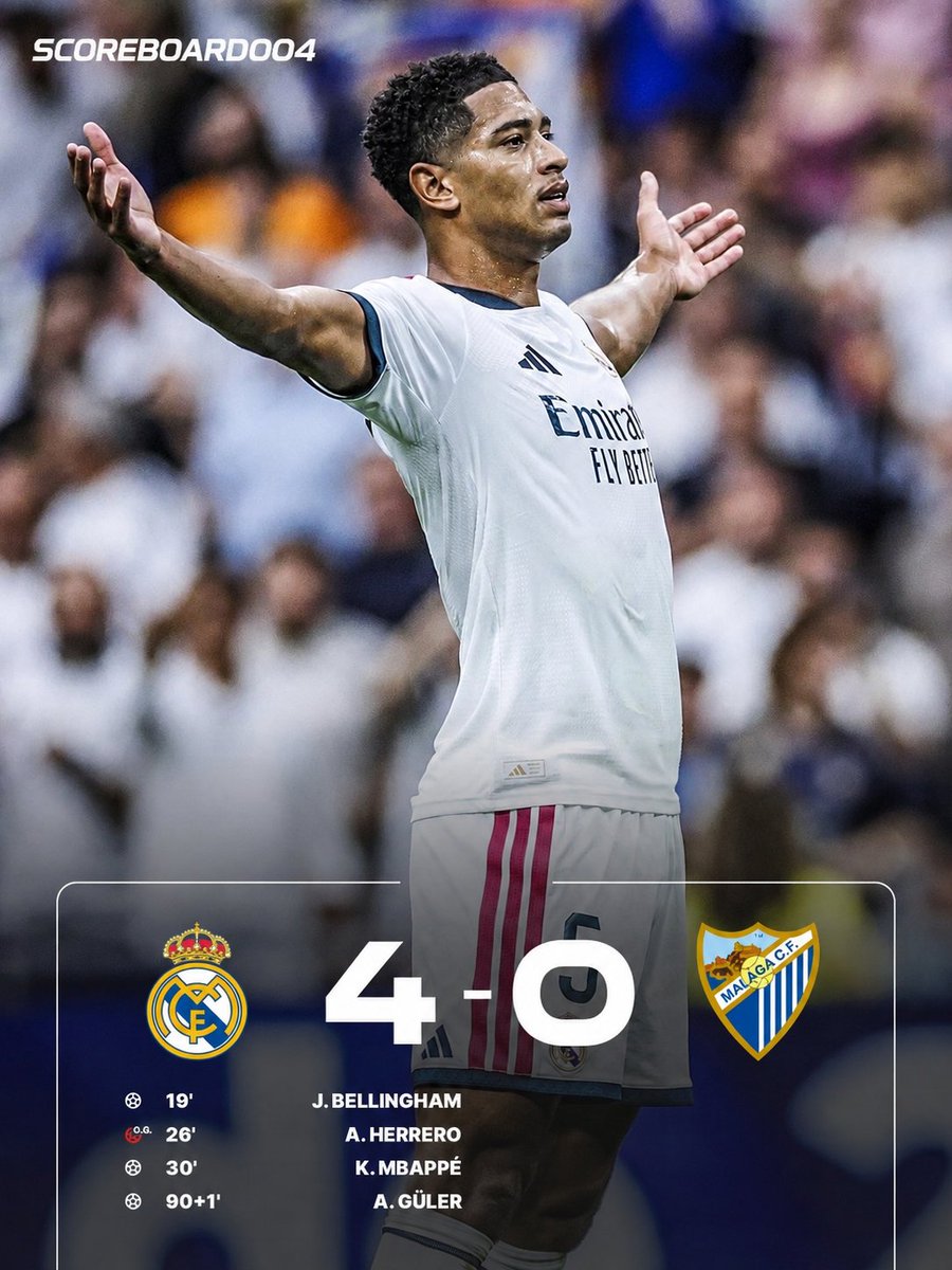 IIyusuf83's tweet photo. Another game. Another win for 𝐌𝐨𝐮𝐫𝐢𝐧𝐡𝐨’𝐬 𝐑𝐞𝐚𝐥 𝐌𝐚𝐝𝐫𝐢𝐝 🤍🔥

𝐁𝐞𝐥𝐥𝐢𝐧𝐠𝐡𝐚𝐦 was absolutely 𝐄𝐕𝐄𝐑𝐘𝐖𝐇𝐄𝐑𝐄 ⭐
𝐌𝐛𝐚𝐩𝐩é keeps finding the net and stays 𝐓𝐎𝐏 𝐒𝐂𝐎𝐑𝐄𝐑 🔥

Could this finally be 𝐓𝐇𝐄𝐈𝐑 𝐒𝐄𝐀𝐒𝐎𝐍? 👀🏆 https://t.co/7cVka8cXtD