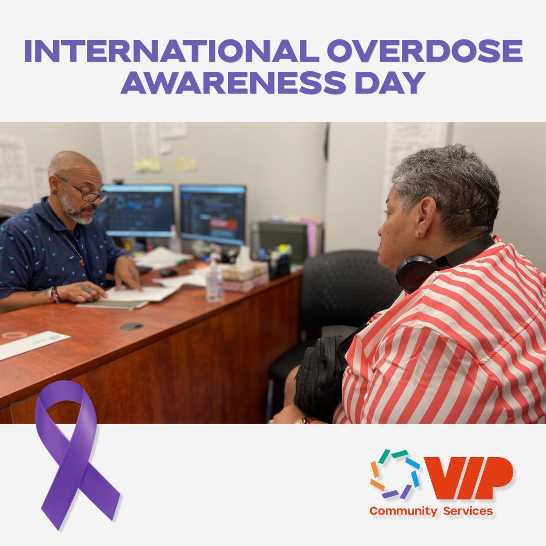 vipcservices's tweet photo. Today is International Overdose Awareness Day. 💜🕯️

VIP Community Services provides addiction treatment, overdose prevention, counseling, peer support, and harm reduction services.

📞 Need help? Call 800.850.9900.

🔗 https://t.co/lmWUChPnQF

#EndOverdose #VIPCommunityServices https://t.co/L5oMmxbLjb