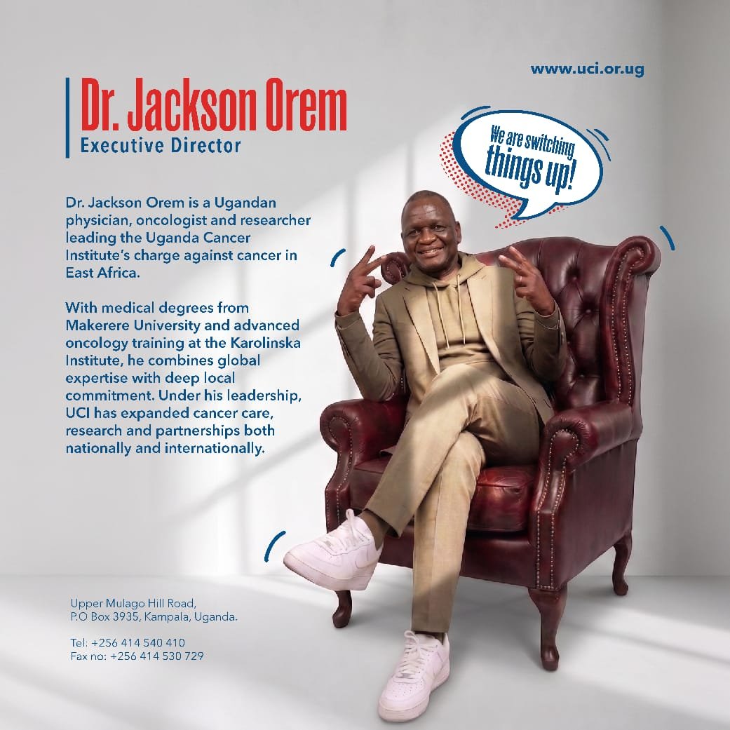 UgandaCancerIns's tweet photo. Our Executive Director, Dr. @JacksonOrem , knows things are about to look different around here and he’s already  on it!
 #UgandaCancerInstitute #LifeReimagined https://t.co/3rSPlKlmIL