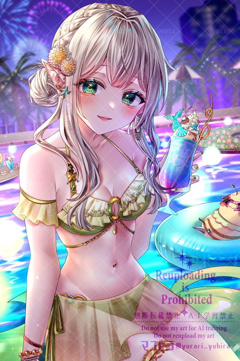 yurari_yuhira's tweet photo. 夏の終わりに水着絵まとめ👙🌴🫧 https://t.co/YnjU6JnILS