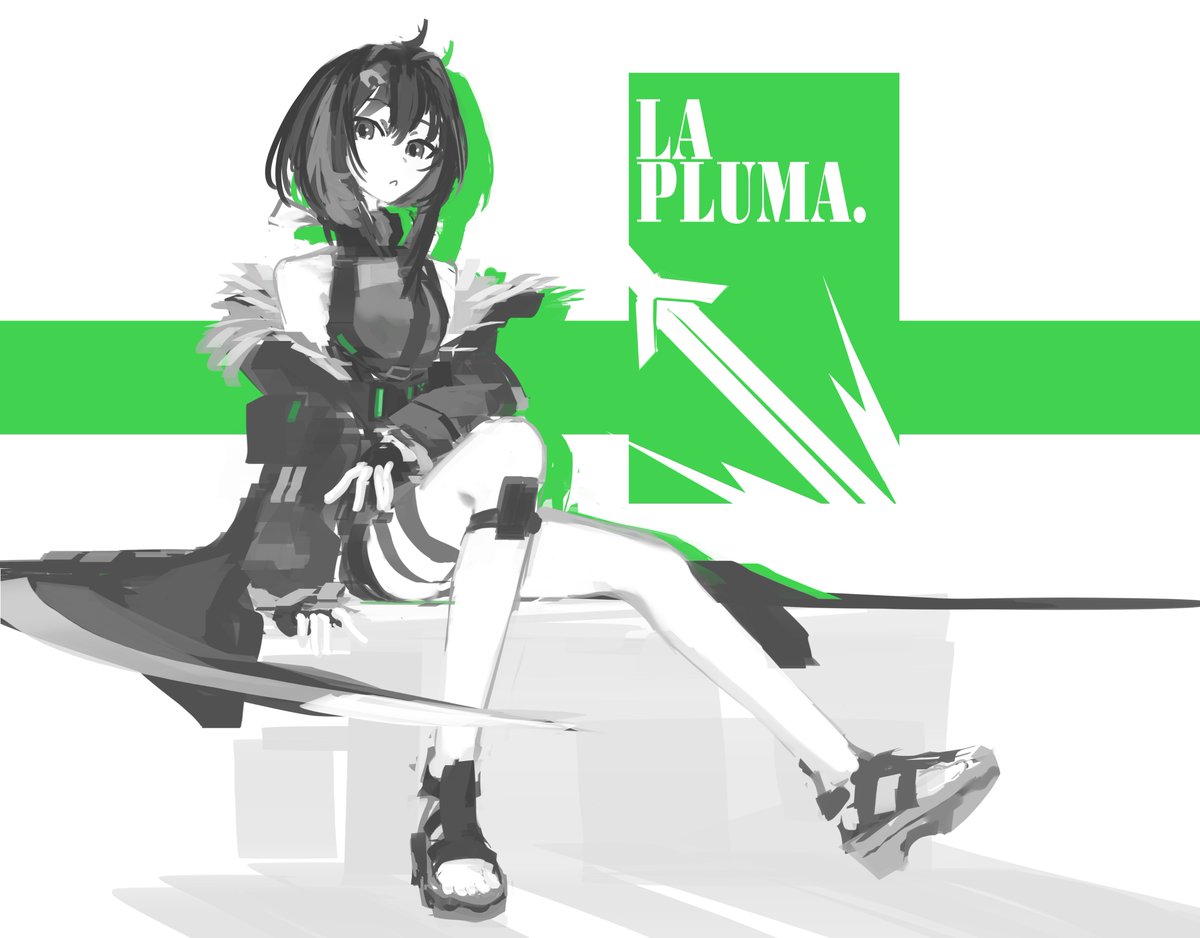 Spoghetto's tweet photo. la pluma sketch https://t.co/bwzuWh07W7