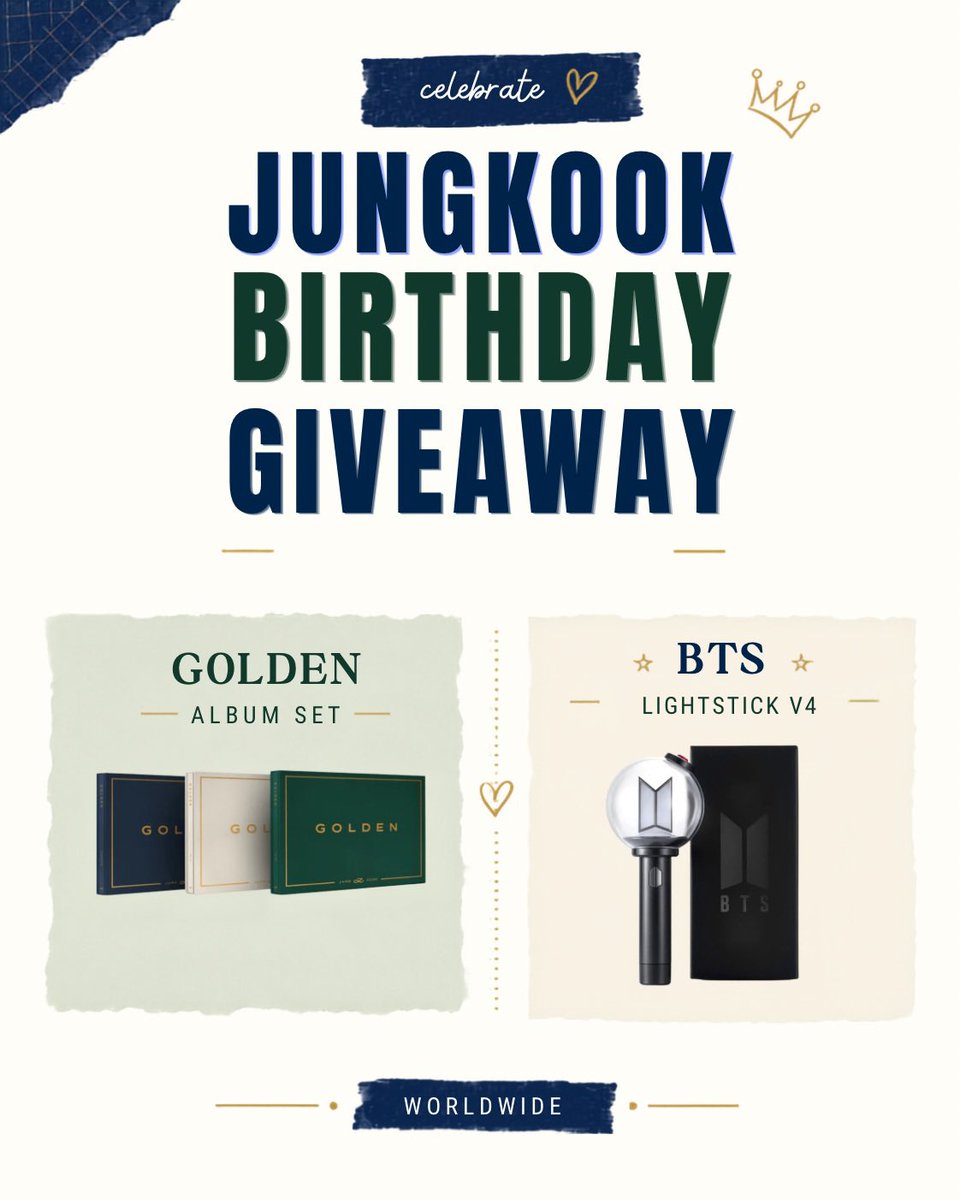 archivekukk's tweet photo. 🎁 🎉JUNGKOOK B-DAY GIVEAWAY! 🎁🎉

✧ follow @archivekukk + @LottiesxWorld 
✧ rt &amp; like

#HAPPYJKDAY 

— worldwide | ends in sept 4th https://t.co/Aj9DUyhjwT