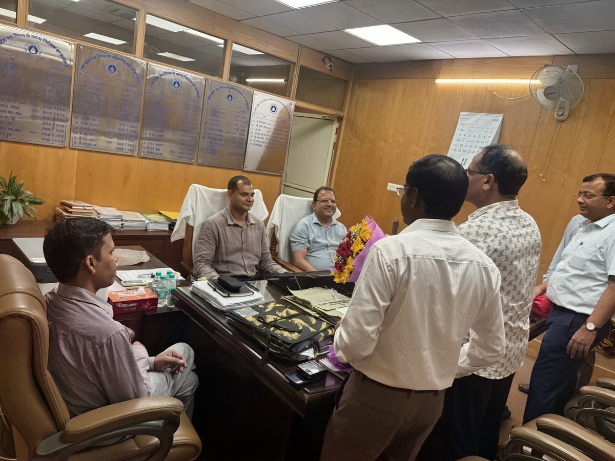 JalUttar's tweet photo. Shri Masoom Ali Sarwar, IAS has joined the post of Managing Director, Uttar Pradesh Jal Nigam (Urban) on 24/08/2026 https://t.co/wgboUHBHKX