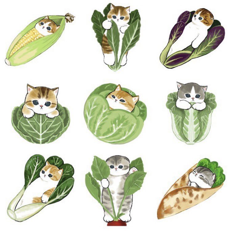 mofu_sand's tweet photo. 野菜の日🥦 https://t.co/21n9GSJhFR