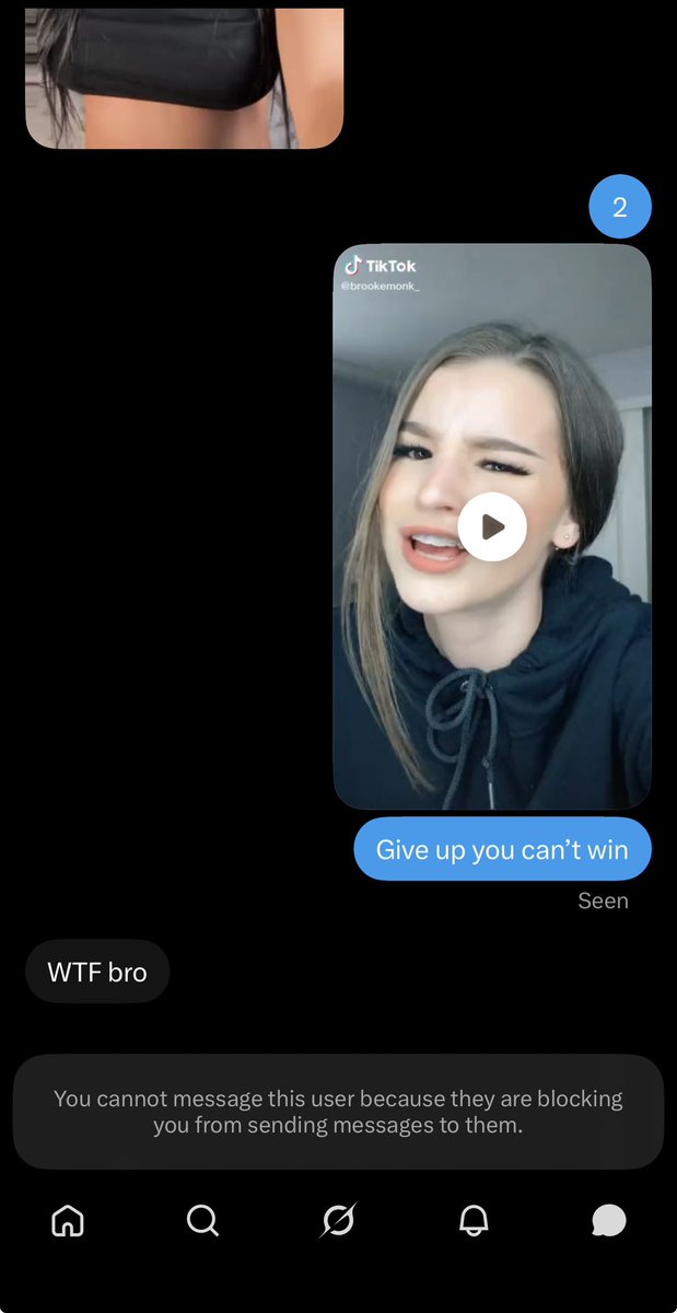 P_Crazz's tweet photo. Wb record 2-0

Currently having fun milking you gooners like the cows you are

Even tho I’m new I’m still pretty good I think
(Last slide just funny to me)
#wankbattle #wankchat #nsfwtwtً  #accountplay https://t.co/PqSxeqEmUs