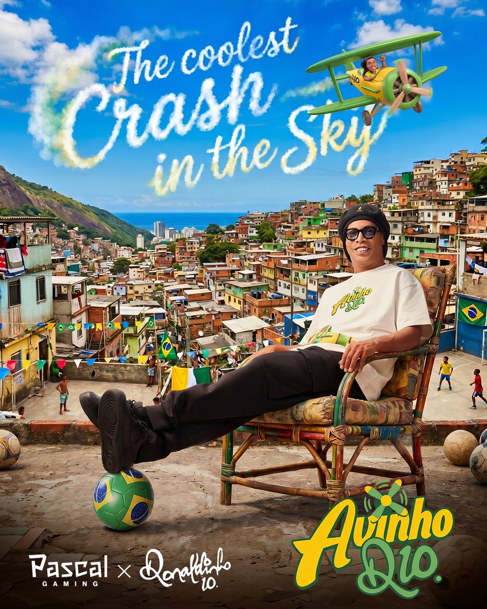 _PascalGaming_'s tweet photo. OFFICIAL PARTNERSHIP ANNOUNCEMENT 🇧🇷
#AvinhoR10 is certified in #Brazil! Co-created with @10Ronaldinho, this crash game brings pure joga bonito entertainment to licensed platforms.

Get in touch to integrate today! 

🔞 +18 | B2B Content | Jogue com responsabilidade
#PascalGaming https://t.co/pDg1M6Q3zV