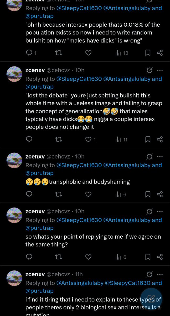 SleepyCat1630's tweet photo. @DecayingSchiz0 Also cherry on top, he has his dick hopper attacking me because i disproved his statements too✌️ https://t.co/ZGO5sdRoql