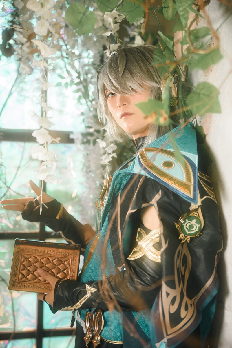 kb54054213's tweet photo. cosplay 原神 アルハイゼン🌱

「ようやく我らが大建築家様の到着か」

📸by 餅さん(@isb_mch )
━━━━━━━━━━━━━━
#Alhaitham #GenshinImpactcosplay #mochi0v0Photo https://t.co/2JYoZPKQM8