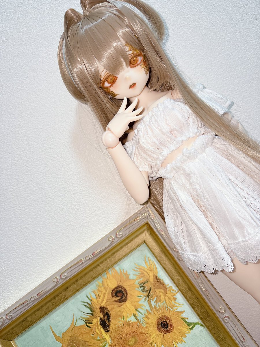 nmam_da's tweet photo. アイドール東京にてお迎えした向日葵ちゃん🌻
これからよろしくね⋆✦ https://t.co/XgiMSSlvGn