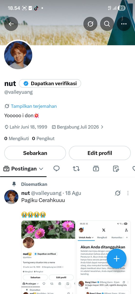 cizboll's tweet photo. Ikan ikan apa yang gepeng?

IH KAN SUSPENG💥 https://t.co/Klm9OHjUfl