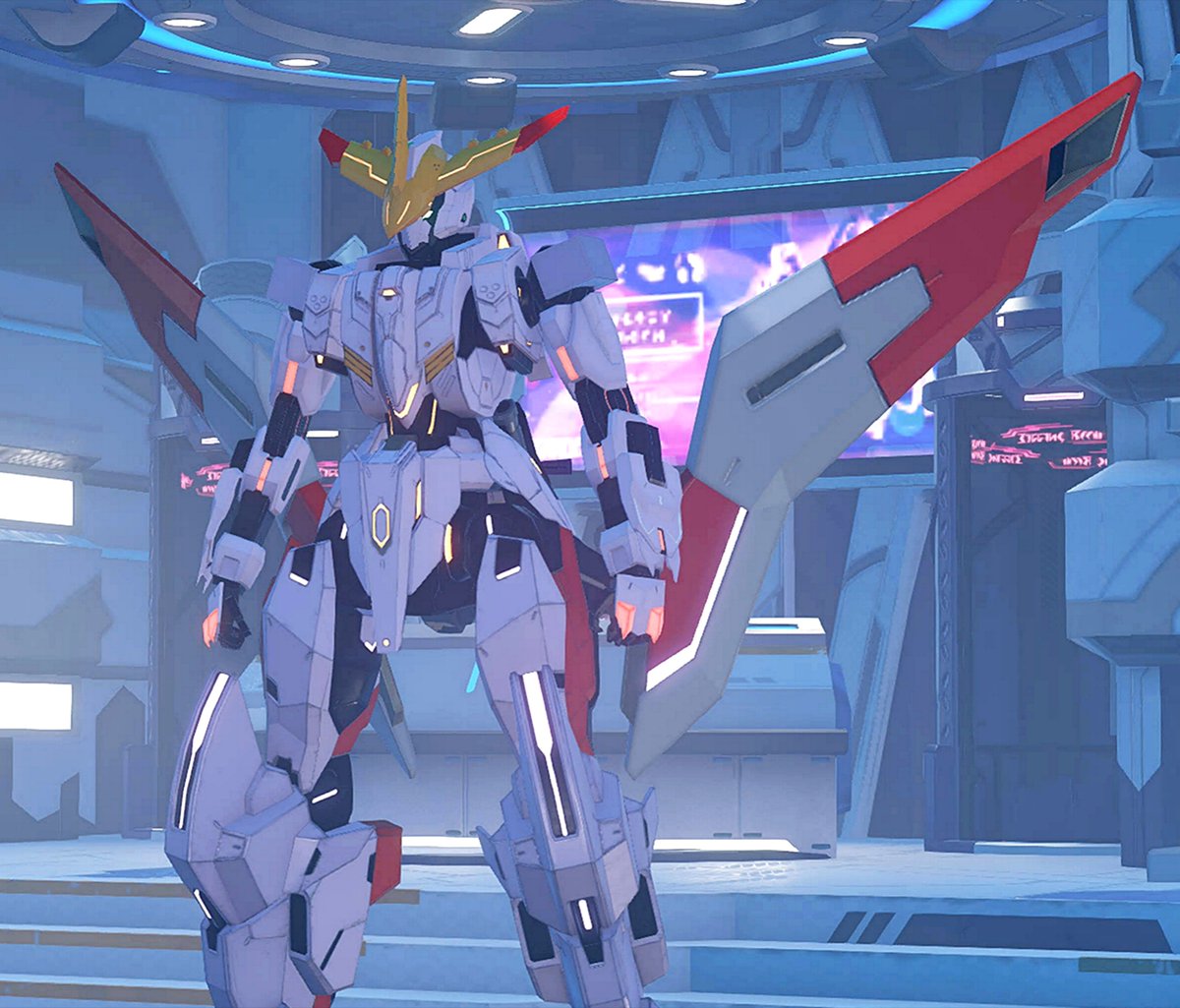 otonashi_keiki's tweet photo. 「行くよ、端白星」 

鉄血のオルフェンズ ウルズハントより、
ガンダム・端白星を再現しました‼️
良さそうなアクセを後から見つけたので更新あるかもですっ
(3枚目はアクセを転用した改修後の端白星第2形態となります)
#PSO2NGS_SS
 #キャストはいいぞ https://t.co/Gg80EkYD8b