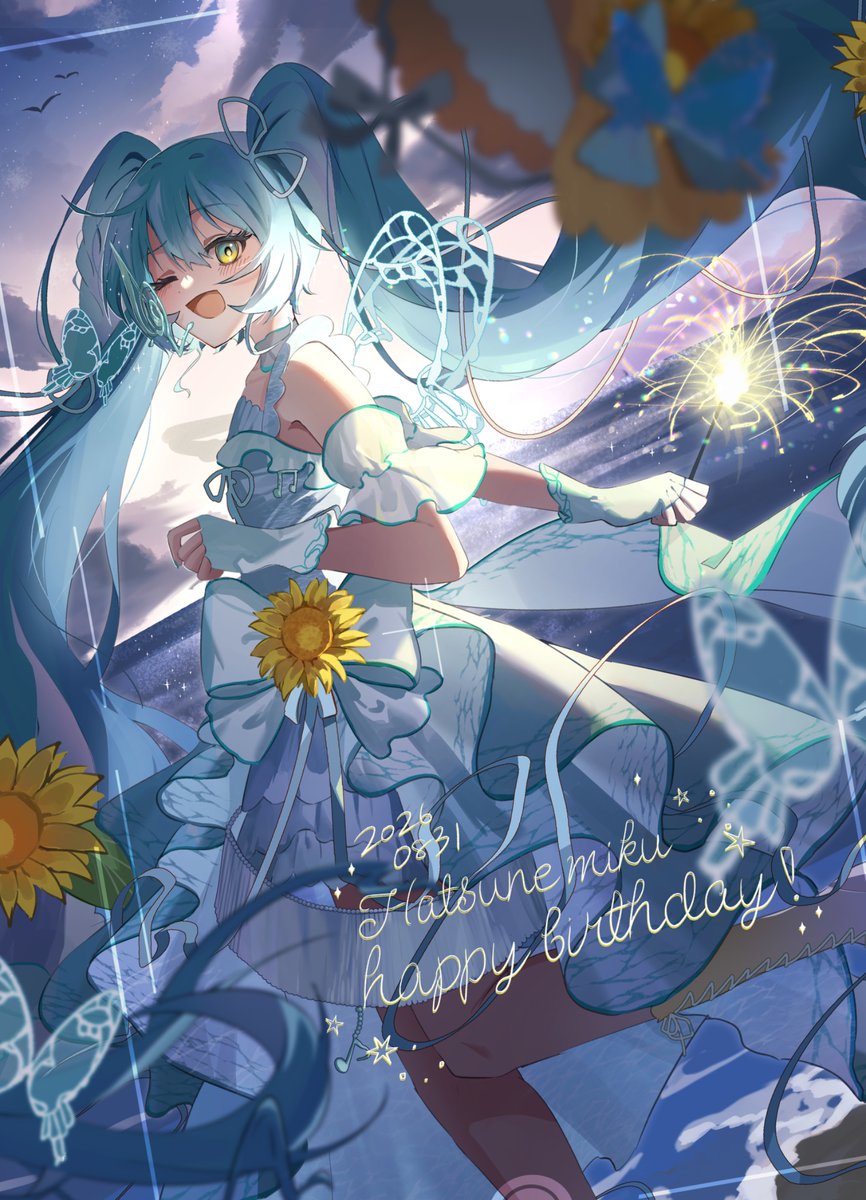 _ninosaika_'s tweet photo. #初音ミク誕生祭2026 
おめでとう！私たちの歌姫！ https://t.co/Y1SHSaA6DP