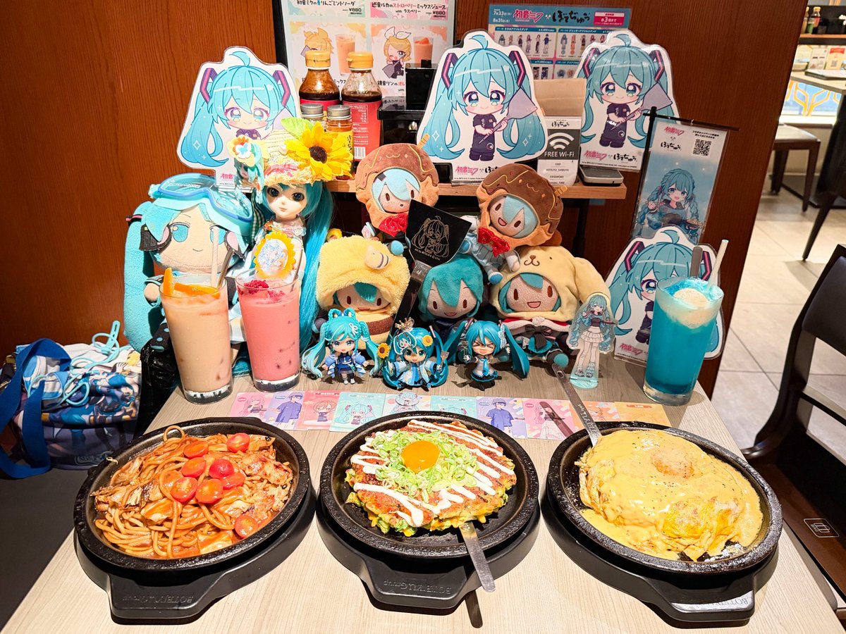 snpkn's tweet photo. ミクさんの誕生日をお祝いしました🎉

ぼてぢゅうコラボ最終日‼️
楽しく美味しい時間をありがとうございました〜😊

#初音ミク生誕祭2026 
#ぼてぢゅうフォト https://t.co/FahFT8sgYC