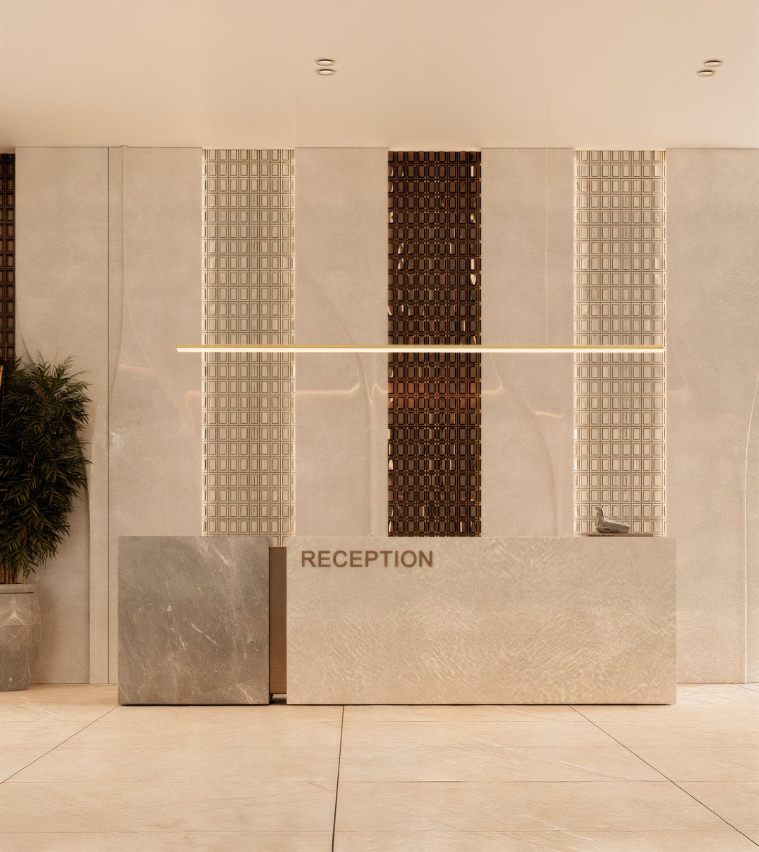 ra10bu's tweet photo. Hotel Reception Design
.
.
Interior Design
By : @rbfgroup