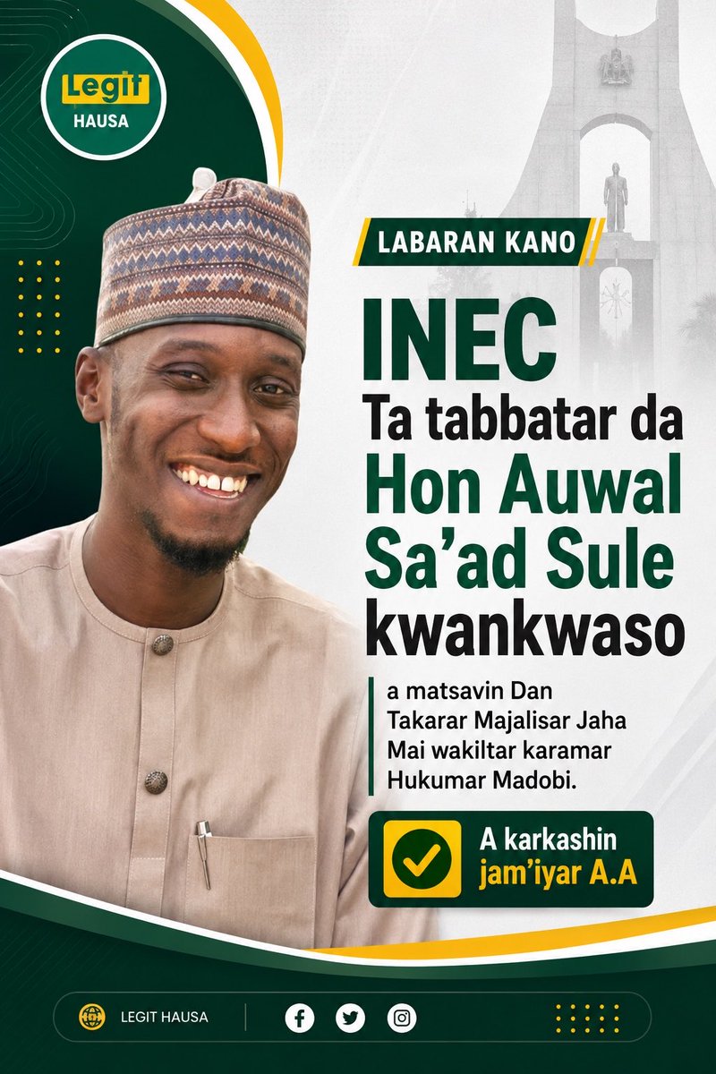 Lyfofkingslaye's tweet photo. A new chapter begins. Officially listed by INEC and ready to make a positive impact. #NewBeginnings #ReadyToLead #madobi #politics #kwankwaso #ActionAlliance #Democracy #NewMovement #youth #peace https://t.co/2spiLlWEDH