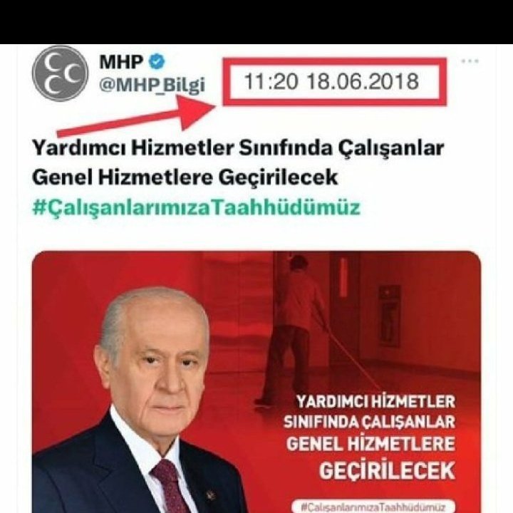 senem0808's tweet photo. @OnderKahveci #YardımcıHizmetlerSınıfı  personeline vermiş olduğu sözü hatırlattınız mı @dbdevletbahceli  beyefendiye yoksa erken seçim var şahsi menfaatlerinizi görüşmeye mı gittiniz? https://t.co/ApjgufZhuV