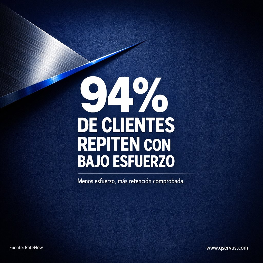 QServus_ES's tweet photo. El 94% de los clientes con interacciones de bajo esfuerzo planea volver.

Pero casi nadie mide CES en Contact Centers.

Detalles: https://t.co/7wpUYJp65t 🧵 https://t.co/NynZZovh0O