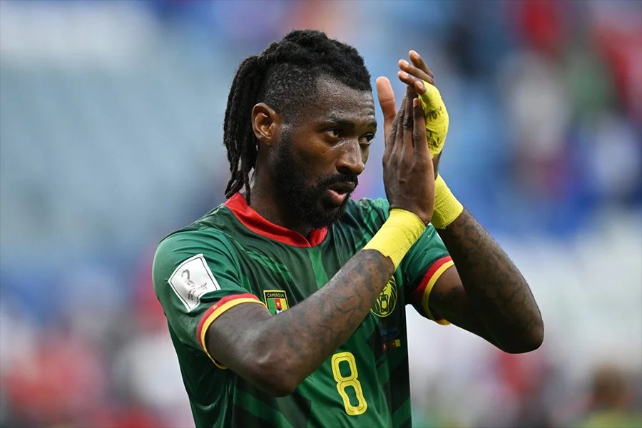 AllezLesLions's tweet photo. 🔴 OFFICIEL !  🔴 OFFICIEL ! André Frank Zambo Anguissa prend sa retraite internationale. 👋🏽🇨🇲

 « Jouer pour l'équipe nationale du Cameroun est le rêve de tout enfant camerounais. Je suis très heureux et surtout très reconnaissant d'avoir pu le réaliser. Après de nombreuses années au service de la sélection nationale du Cameroun, j'ai pris la décision de mettre un terme à ma carrière internationale. »