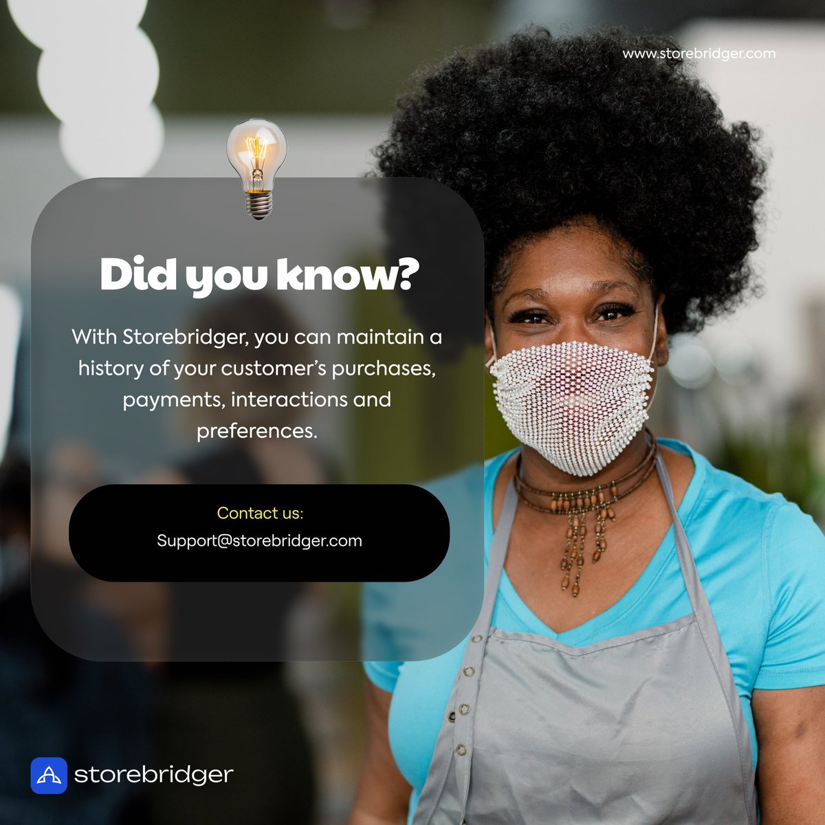 BreegeInc's tweet photo. Storebridger makes it easier to retain and identify valuable customers for your business. https://t.co/uIgA7Z2LjP