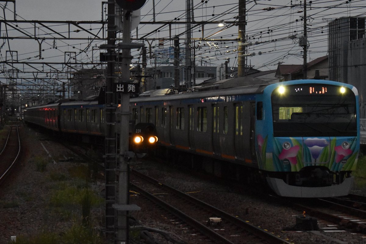 SounyanTrain's tweet photo. 〜相模大塚入庫〜
※1枚目のみカメラ、2.3枚目はスマホです。 https://t.co/PkqGfckGJu