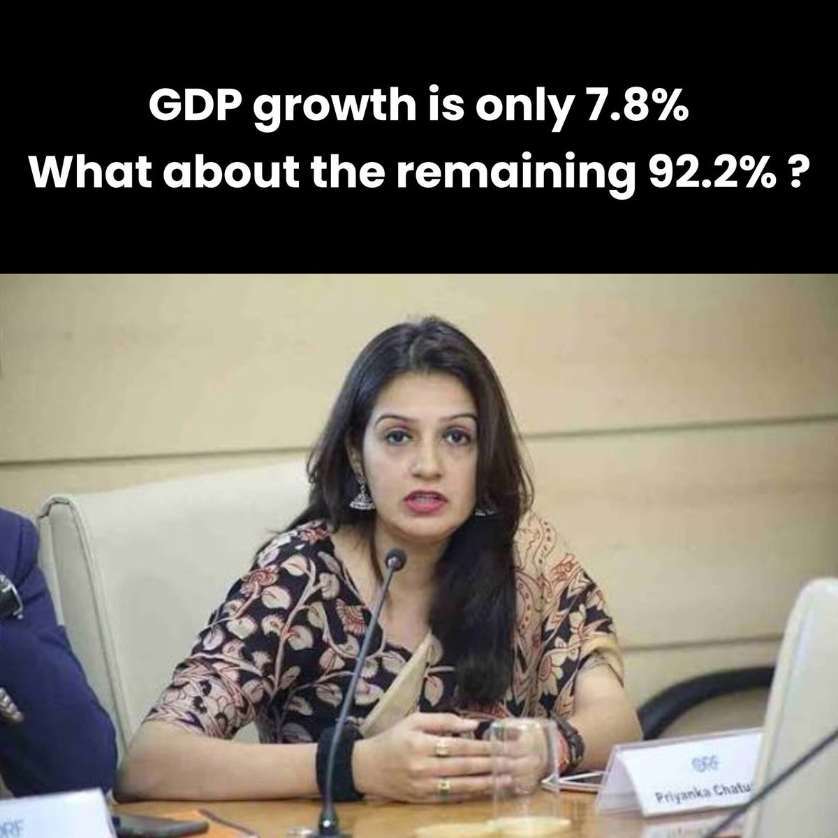 aiamit1's tweet photo. Breaking: India's GDP growth of 7.8% questioned once again 🚨 https://t.co/EJNoR2b72u