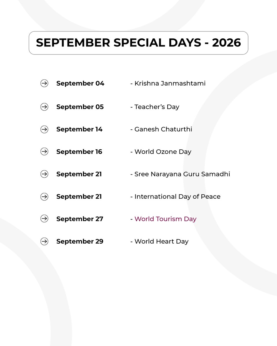 digitalrootss's tweet photo. Plan your September content ahead and connect with your audience using these key marketing dates

 #September2026 #MarketingCalendar #ContentStrategy https://t.co/ugyP2AAR5V