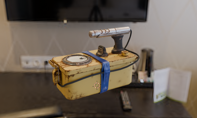 InDoorNomad's tweet photo. Finally backed texutures for this model #3d #blender https://t.co/27uqdkFKay