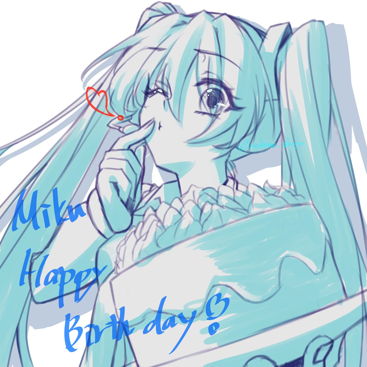 urihime_shuyu's tweet photo. #初音ミク誕生祭2026 https://t.co/W5MTuflUZ9