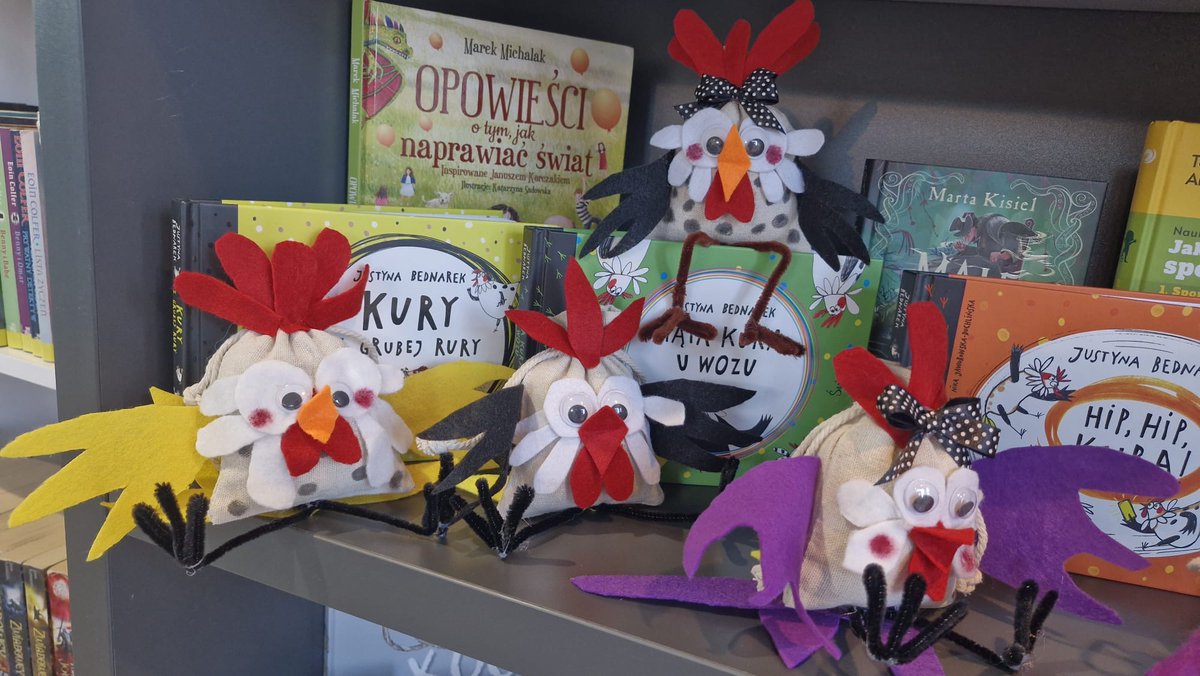 biblioNEWS_MBP's tweet photo. Czytamy "Kury z grubej rury" ! Wakacje w Biblioforum! 
#wakacje #kury #czytanie #warsztaty #kreatywnie https://t.co/nm1nqnbCxN
