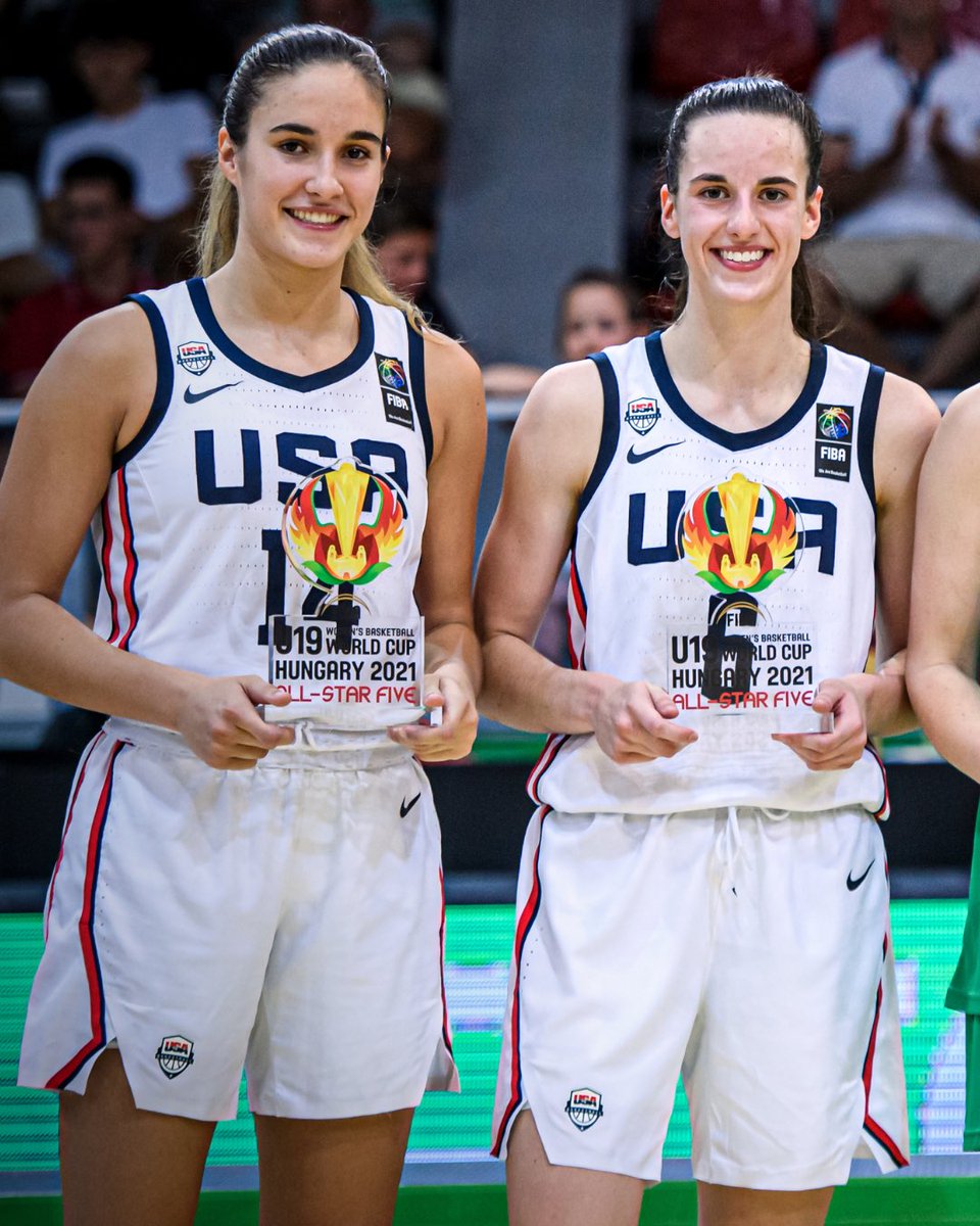 FIBAWWC's tweet photo. Just two #FIBAU19 All-Stars about to make their senior #FIBAWWC debuts 🥹

Sonia Citron joins the USA team for Berlin! https://t.co/MIuOJkxRYn
