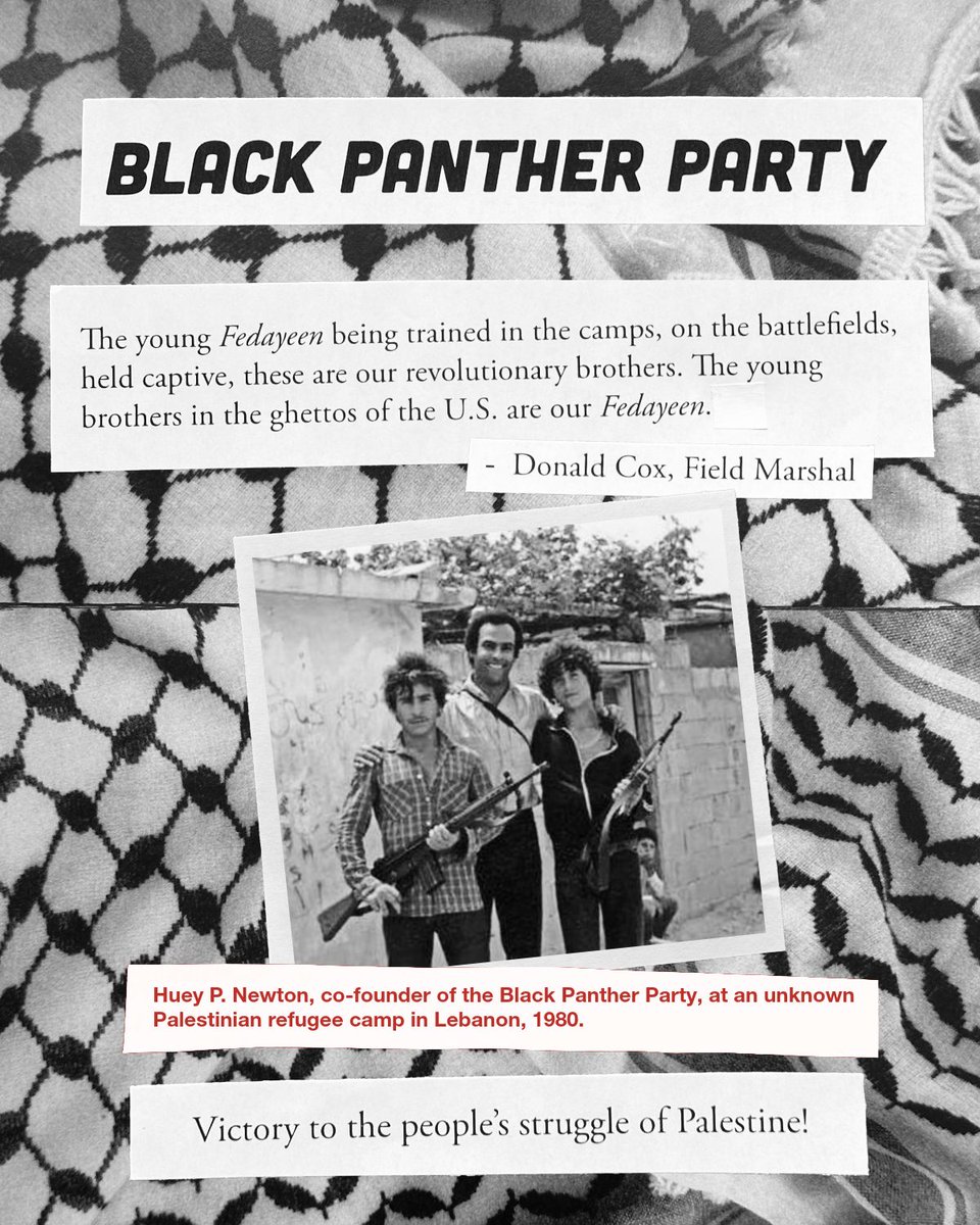 Ahmed_HSarsour's tweet photo. During #BlackAugust &amp; always, we remember and honor the Black revolutionaries and activists who dedicated their lives to the struggle for Black liberation, for a free Palestine, and for the freedom of all oppressed peoples of the world. No one is free until we all are free. (1/3) https://t.co/Lo3UPSTnyR