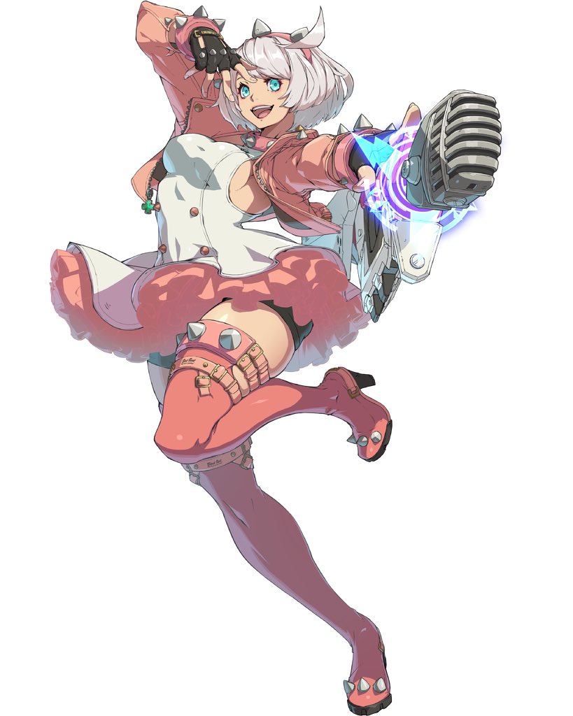 Migsdrawing's tweet photo. @I__HATE_SOCCER It still doesn’t make sense that they changed her entire esthetic due to “character development” yet kept her habit to want to marry everyone she interacted with. With the new rockstar esthetic you’d think this Elphelt would be more obsessed finding her old love but no. https://t.co/UmJFT1ScKl